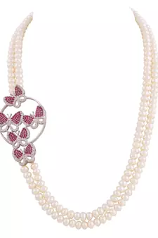 Real Natural Hyderabadi pearls Set