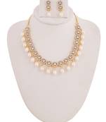 Real Natural Hyderabadi pearls With CZ Stone Studded Set With Certificate