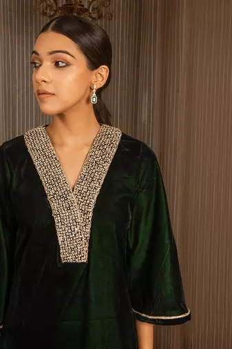 Silk Velvet Co-ord Set