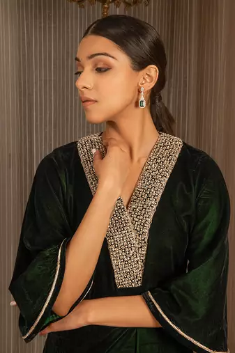 Silk Velvet Co-ord Set