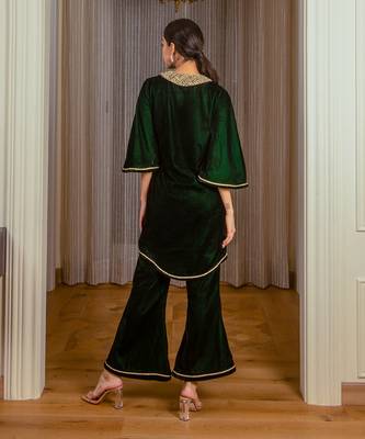 Silk Velvet Co-ord Set 5