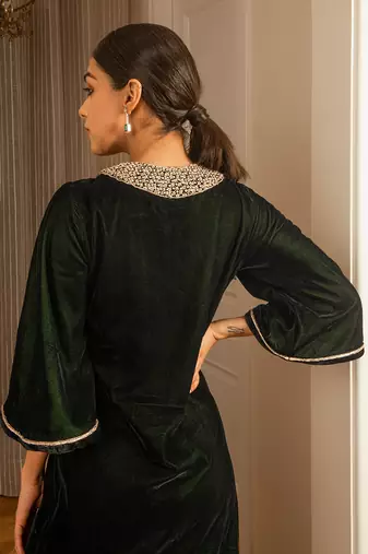 Silk Velvet Co-ord Set