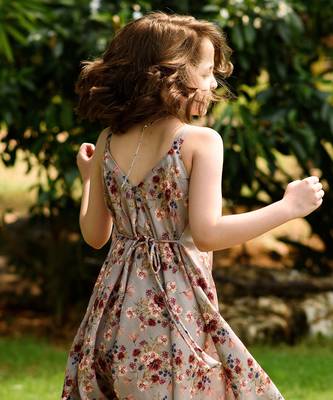 Laurel Green Palazzo Jumpsuit Kids 2