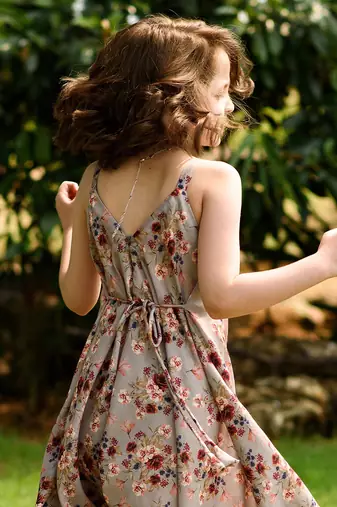 Laurel Green Palazzo Jumpsuit Kids