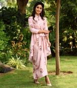 Carnation Pink Dhoti Kurti Dress