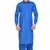 Blue plain cotton pathani-suits