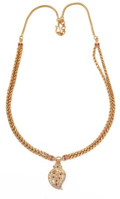 Gold ruby   necklaces 3