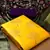 Yellow floral print brocade salwar