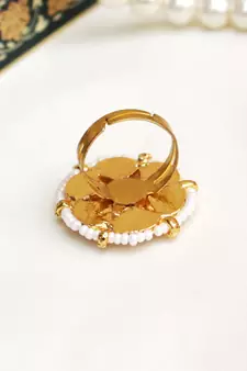 Kundan Bloom Ring