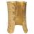 Statement Gold Plated Metal Chunk Self Design Slip-On Bracelet for Women and Girls.