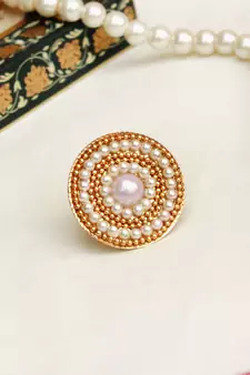 Cluster Of Pearl Ring