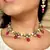 Kundan And Red Glass Stone Necklace