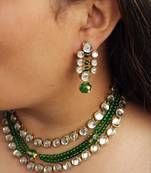 Studded Beads Necklace Set