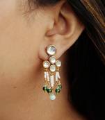 Teeny Drop Kundan Earrings