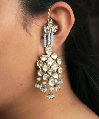 Majestic Kundan Earrings 1