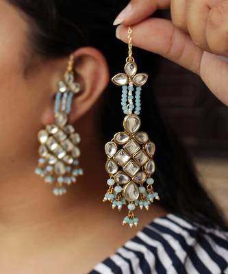 Majestic Kundan Earrings 2