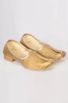 Gold Brocade Jutti