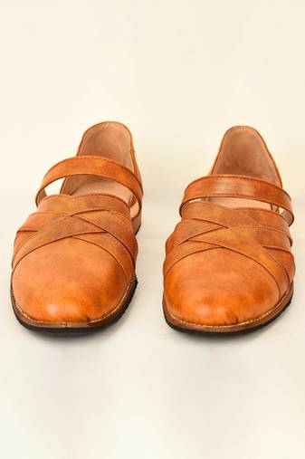 Gold Criss Cross Sandals