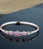 Rose Cubic Zirconia Bracelet Jewellery for Women & Girls 