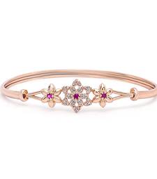 Rose Cubic Zirconia Bracelet Jewellery for Women & Girls 