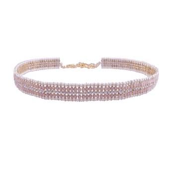 Traditional Kundan & Pearl Studded Adjustable Kamarband/Belly Chain For Women/Girls  1