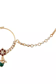 Traditional Ethnic Indian Kundan Dulhan Bridal Jewellery Set for Women 