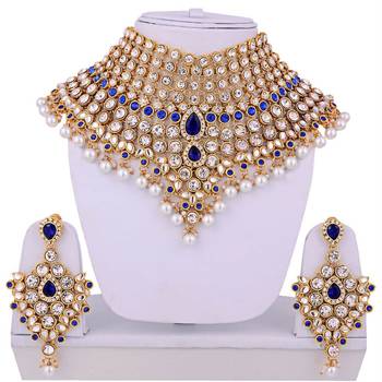 Traditional Kundan Ethnic Bridal Jewellery Set for Women  3
