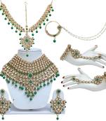 Traditional Kundan Ethnic Bridal Jewellery Set for Women 