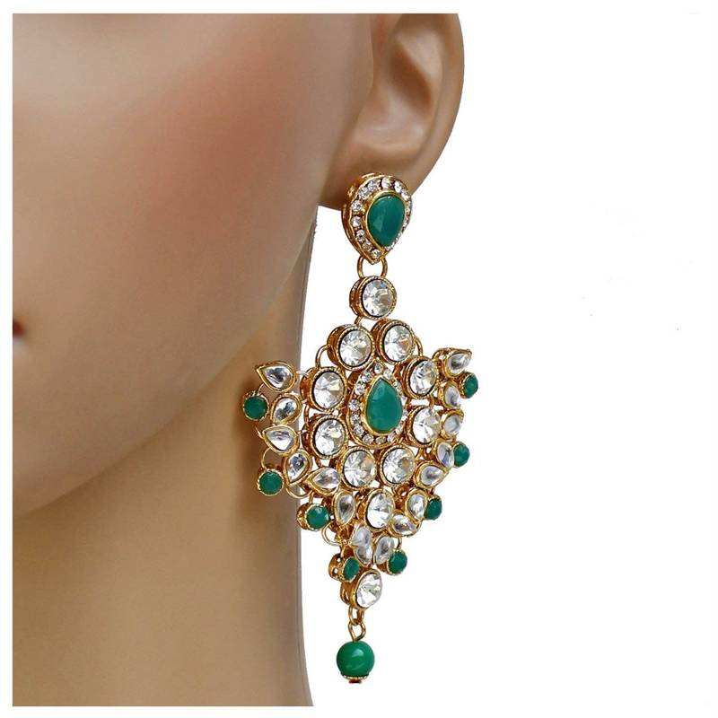 Traditional Kundan Ethnic Bridal Jewellery Set for Women 