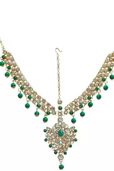 Traditional Kundan Ethnic Bridal Jewellery Set for Women 