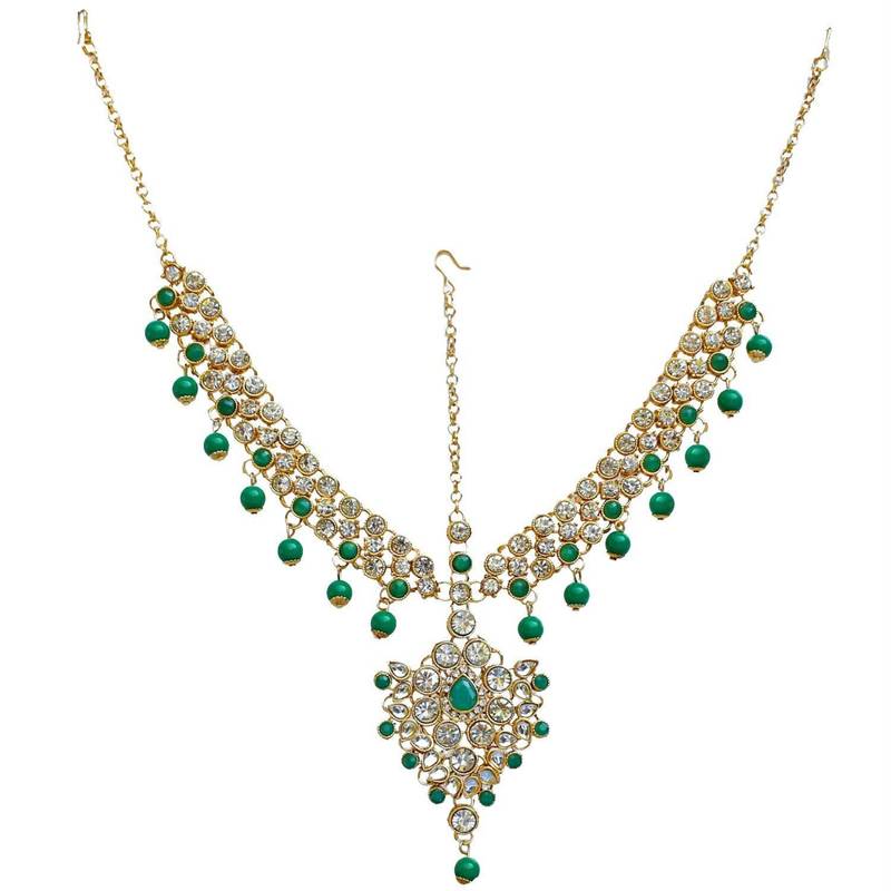 Traditional Kundan Ethnic Bridal Jewellery Set for Women 