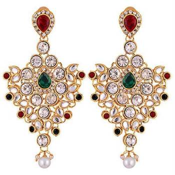 Traditional Kundan Ethnic Bridal Jewellery Set for Women  5