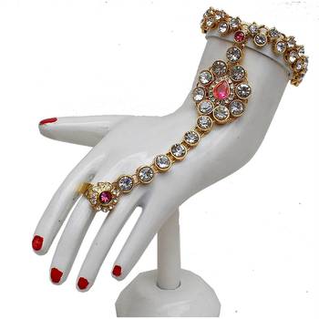 Traditional Kundan Ethnic Bridal Jewellery Set for Women (BLP021Pi) 4