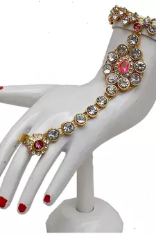 Traditional Kundan Ethnic Bridal Jewellery Set for Women (BLP021Pi)