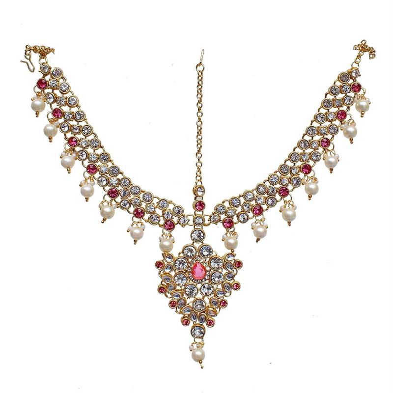 Traditional Kundan Ethnic Bridal Jewellery Set for Women (BLP021Pi)