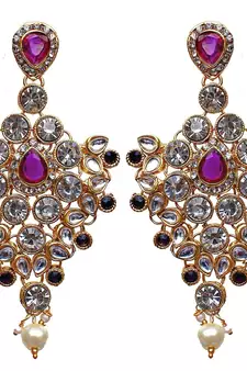 Traditional Kundan Ethnic Bridal Jewellery Set for Women 