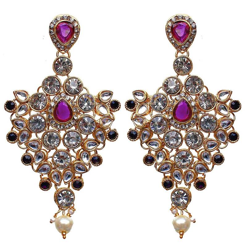 Traditional Kundan Ethnic Bridal Jewellery Set for Women 