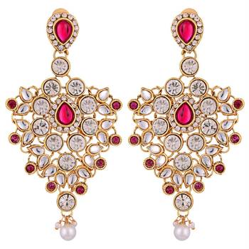 Traditional Kundan Ethnic Bridal Jewellery Set for Women  4