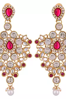 Traditional Kundan Ethnic Bridal Jewellery Set for Women 