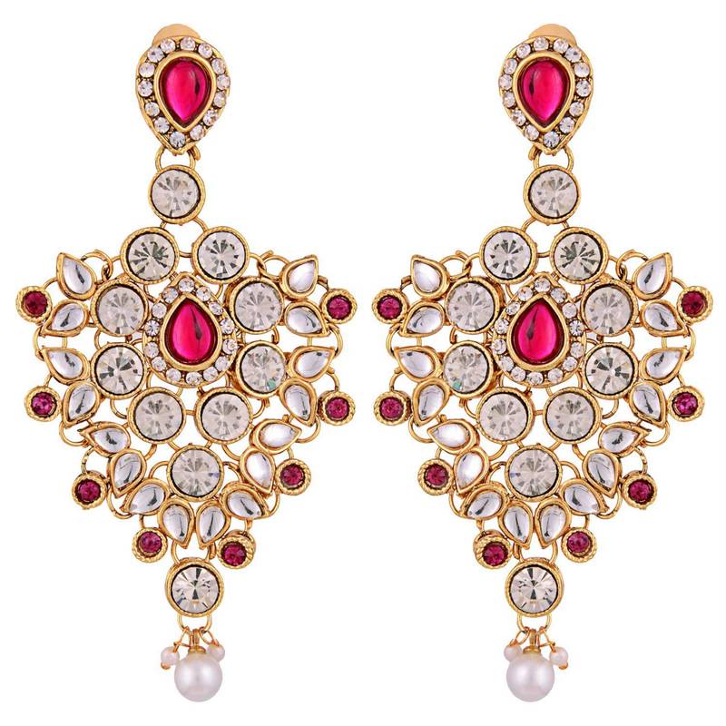 Traditional Kundan Ethnic Bridal Jewellery Set for Women 