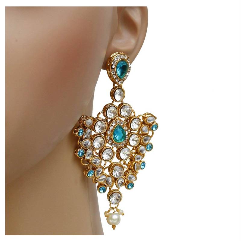 Traditional Kundan Ethnic Bridal Jewellery Set for Women 