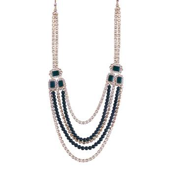 Traditional Handcrafted Faux Kundan & Stone Studded Bridal Jewellery Set For Women (BLP030G) 3