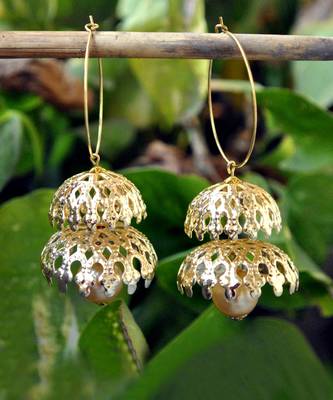 Double Decker Hoop Earring  3