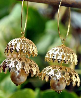 Double Decker Hoop Earring  4