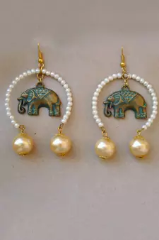 Mastana Haathi Earrings