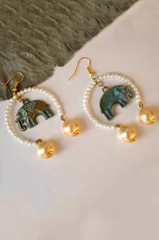 Mastana Haathi Earrings