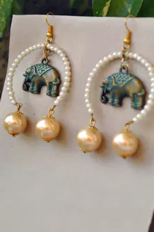 Mastana Haathi Earrings