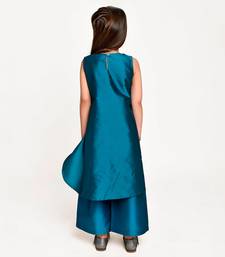 Jelly Jones  Culotte &  Asymmetric Top Set -Turquoise