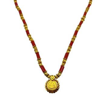 Orange necklaces 2