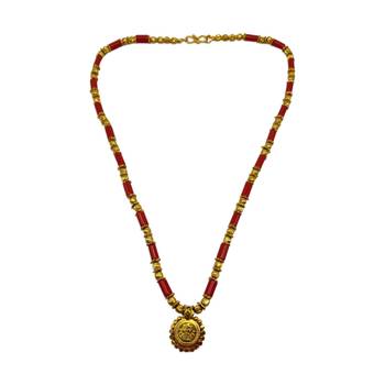 Orange necklaces 4